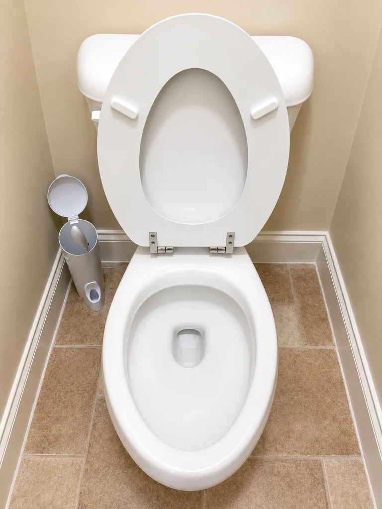 After cleaning: refreshed bathroom
